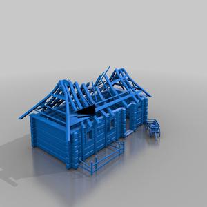 old shack - tnt - terrain