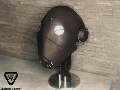 BX Commando Droid Head Star Wars 3D print model Lifesize Prop from Clone Wars