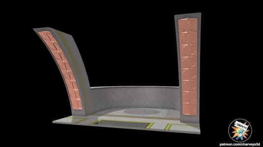Star Wars Senator Amidala's Balcony Diorama for 3.75" and 6" figures