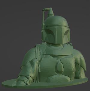 Booba Fett Bust