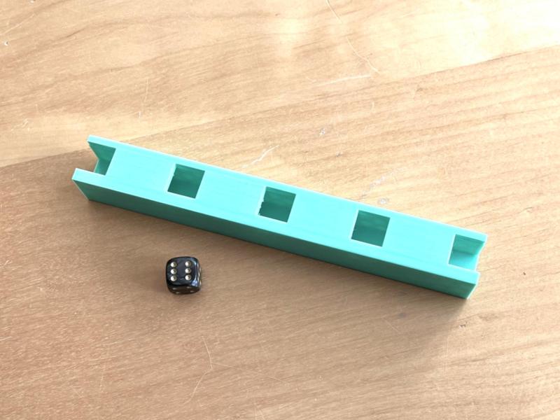 Trick dice box