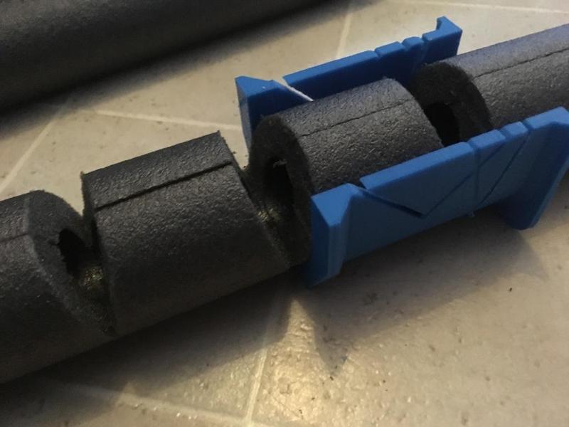 Miterbox isolation tube
