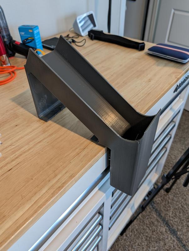 Poo Spillway for Bambu P1 and X1 series for Poo off the back of the machine.