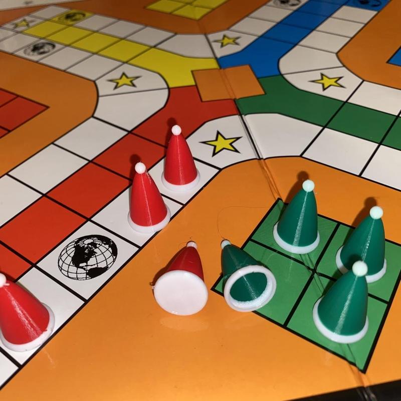 Santa hat token for Ludo and Partners Game