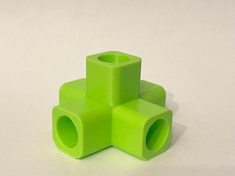 16mm PVC 5-way connector