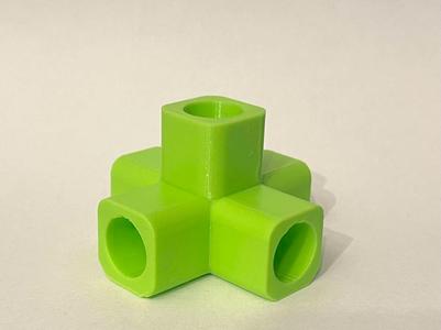 16mm PVC 5-way connector