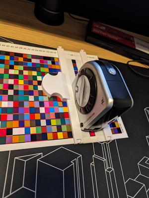 Colormunki Photo/i1studio ruler