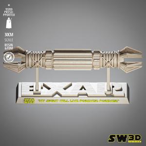 EXAR KUN LIGHTSABER - TESTED AND READY FOR 3D PRINTING