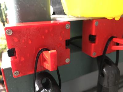 REA storage system - Garden side hooks for Gardena tools and others