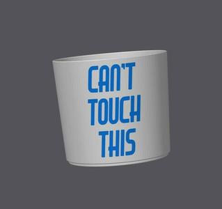 Punny Planter 20 - Can't Touch This