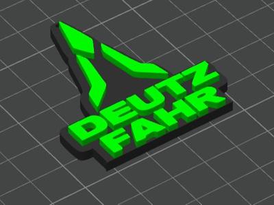 Deutz Fahr keychain