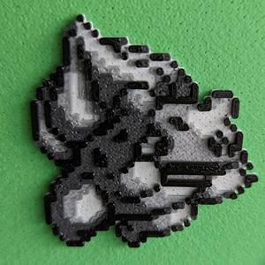 Bulbasaur sprite - single extruder print