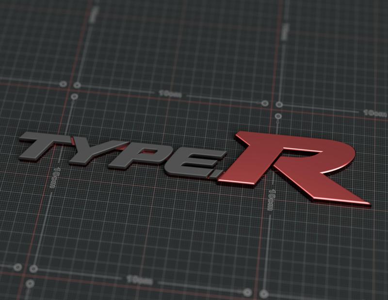 Honda TYPE R badge