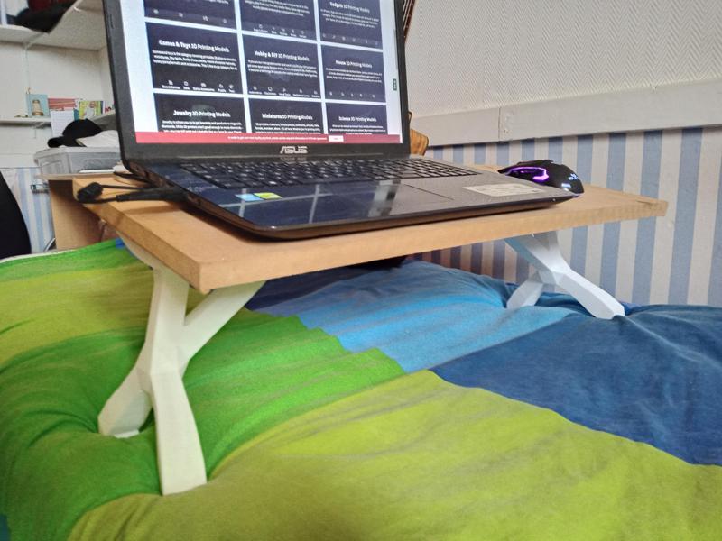 Bed table - Bed table - Mesa de cama 3D print model