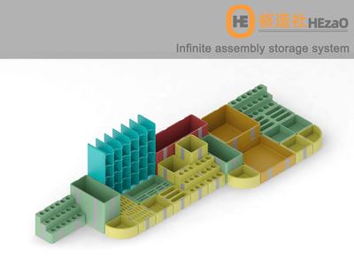 Infinite assembly storage system