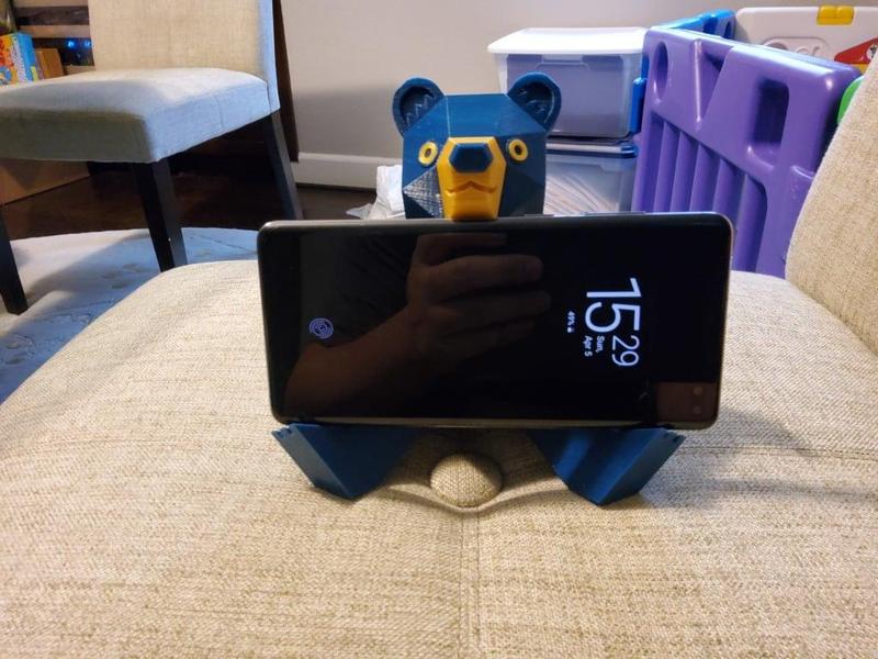 Formosan Black Bear Remix as Phone Stand