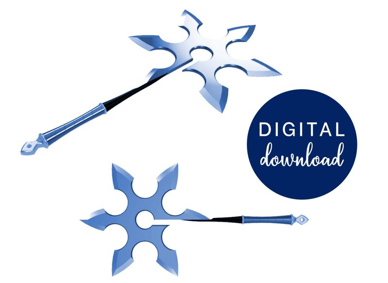 CHERCHE Wyvern Ninja Axe STL FILES [Fire Emblem: Heroes]