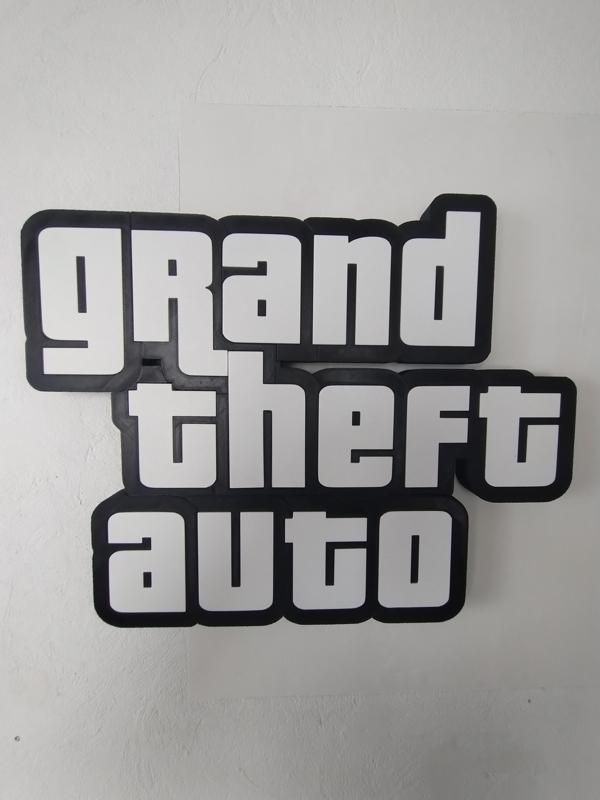 Grand Theft Auto - Illuminated Sign