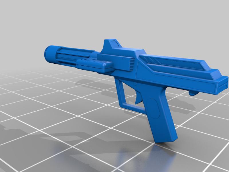 (no folding stock attachment ver) Star Wars Battlefront II 2005 version DC15 pistol clone blaster
