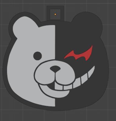 monokuma keychain