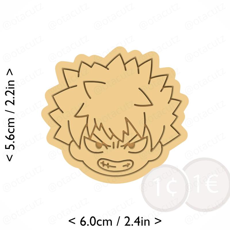 Katsuki Bakugo Cookie Cutter / My Hero Academia