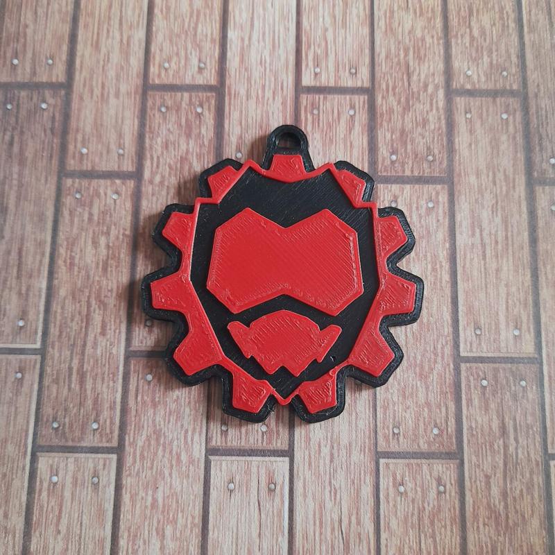 Kirishima Logo Keychain