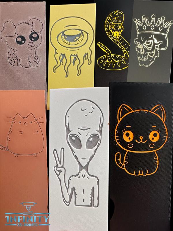 SEE THROUGH BOOKMARK PACK 2 