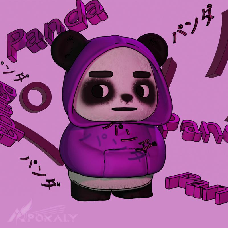 Panda In A Hoodie
