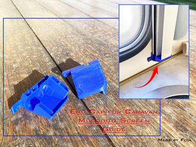 End Cap for Caravan Mosquito Screen