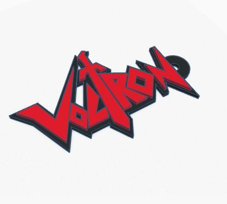 Voltron keychain