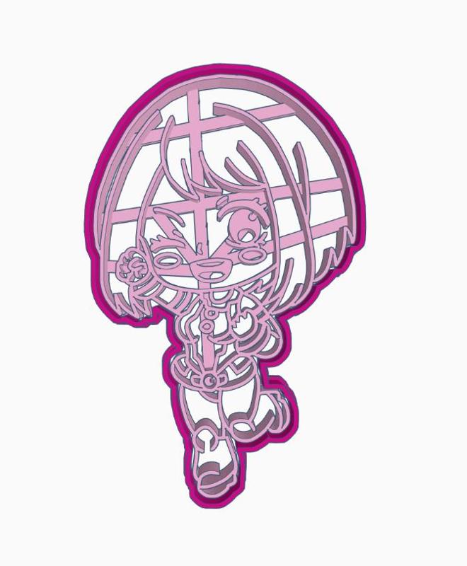 OCHAKO URARAKA 2 COOKIE CUTTER - BOKU NO HERO / MY HERO ACADEMY / ANIME COOKIE CUTTER