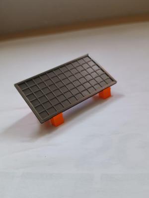 Solaranlage mit Gerüst
