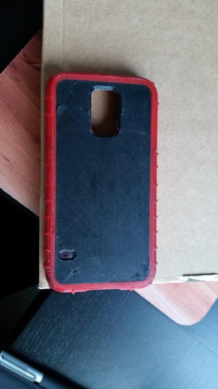 Galaxy S5 wireless charging back panel compatible case