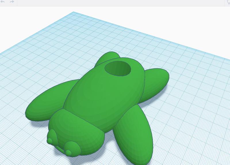 Turtle pen holder