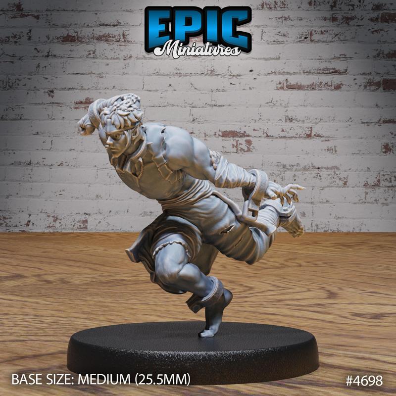 Savage Escapee Run ‧ DnD Miniature ‧ Tabletop Miniatures ‧ Gaming Monster ‧ 3D Model ‧ RPG ‧ DnDminis ‧ STL FILE