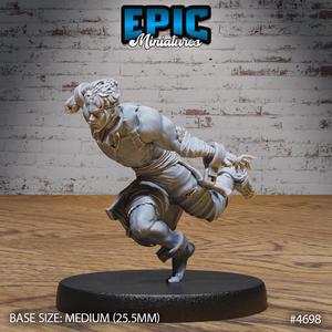 Savage Escapee Run ‧ DnD Miniature ‧ Tabletop Miniatures ‧ Gaming Monster ‧ 3D Model ‧ RPG ‧ DnDminis ‧ STL FILE