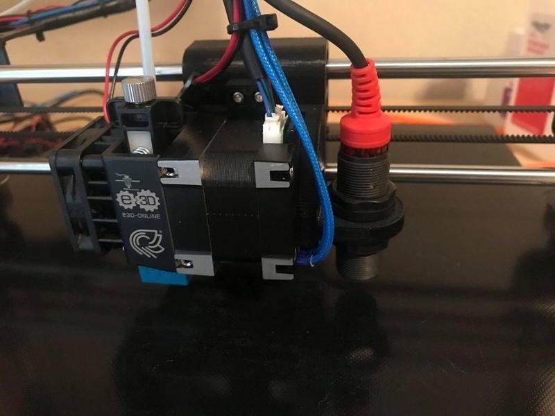 Anet A8 & E12 Linear Rod !REMIX - e3d Hemera X-Carriage mount with EZABL