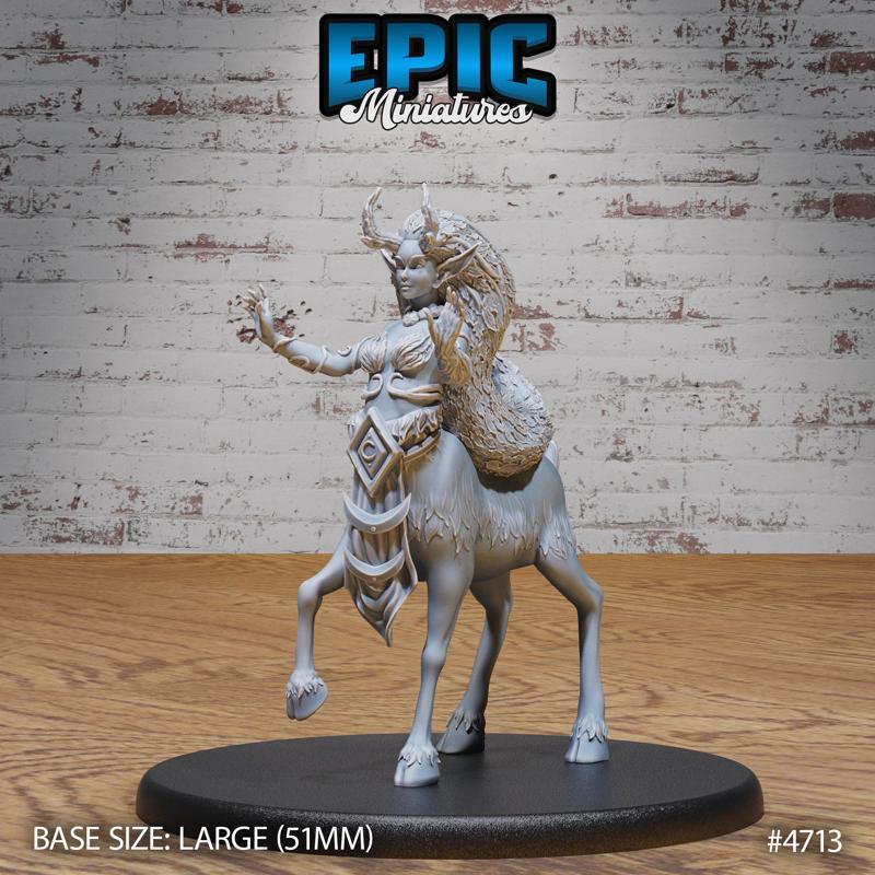 Faun Druid Scared ‧ DnD Miniature ‧ Tabletop Miniatures ‧ Gaming Monster ‧ 3D Model ‧ RPG ‧ DnDminis ‧ STL FILE