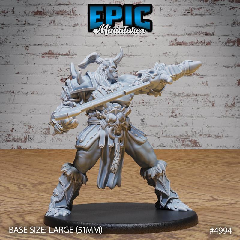Ogrillon Stance ‧ DnD Miniature ‧ Tabletop Miniatures ‧ Gaming Monster ‧ 3D Model ‧ RPG ‧ DnDminis ‧ STL FILE