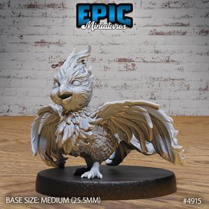 Phoenix Hatchling ‧ DnD Miniature ‧ Tabletop Miniatures ‧ Gaming Monster ‧ 3D Model ‧ RPG ‧ DnDminis ‧ STL FILE