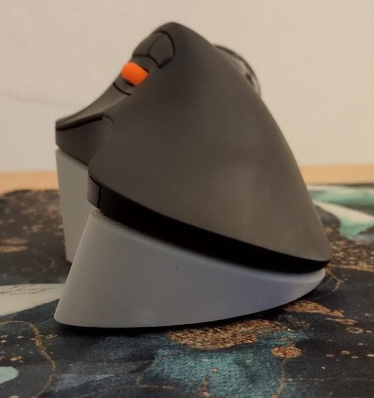 21° angled wedge for trackball mice (compatible with ProtoArc EM03)