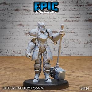 Exosuit Artificer Female ‧ DnD Miniature ‧ Tabletop Miniatures ‧ Gaming Monster ‧ 3D Model ‧ RPG ‧ DnDminis ‧ STL FILE