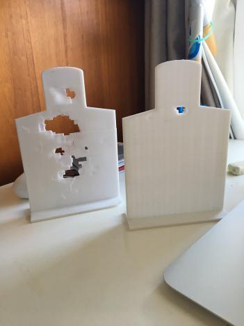 Pierceable Airsoft target