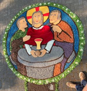 Feast of Corpus Christi Altar