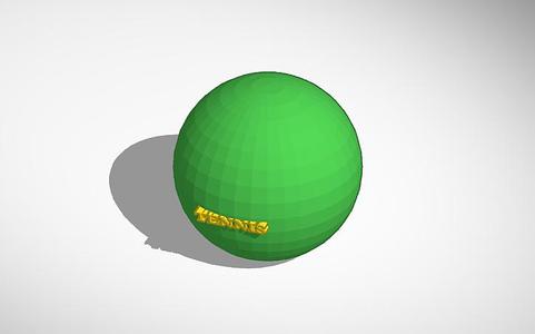 Tennis Ball For Reference