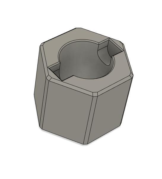 FCX24 Hex Adapters and Nuts for 1.0" Wheels