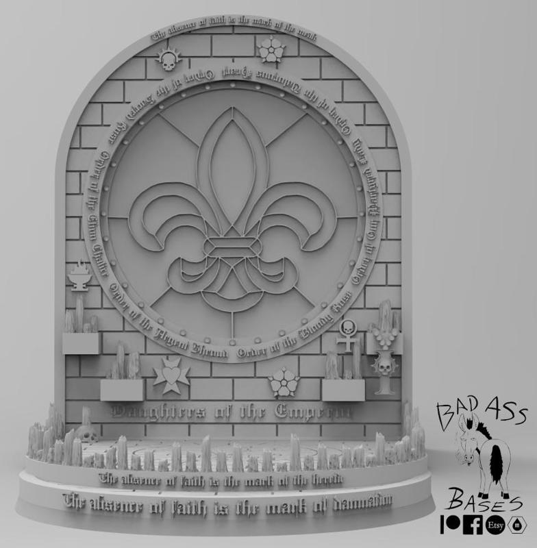 French Monastery Show Base