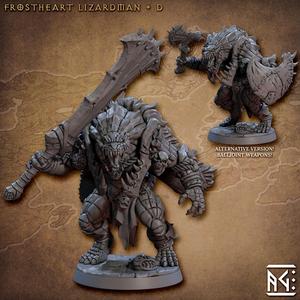 Frostheart Lizardman - D (Frostheart Lizardmen)