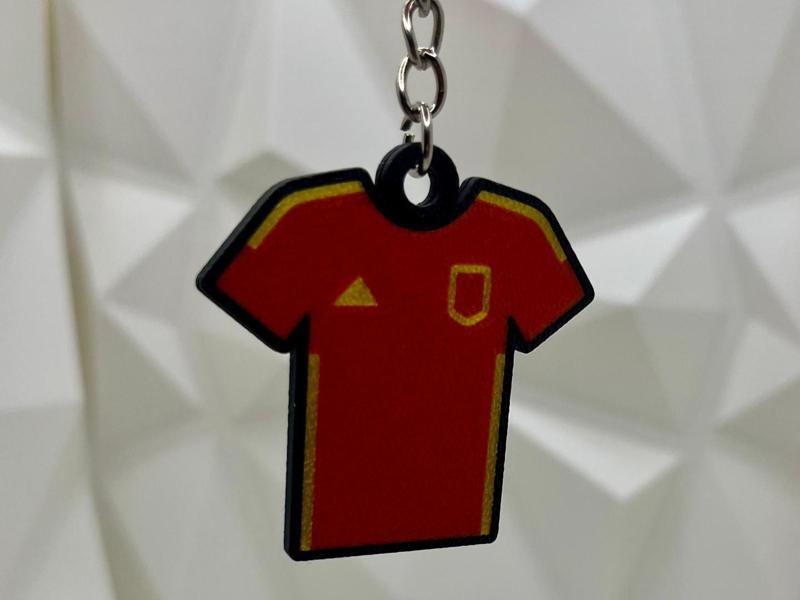 2024 Euro Campeones Espana Keychain
