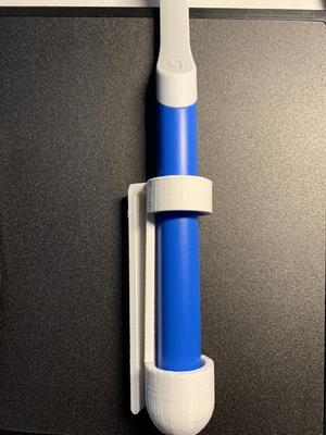 Quip (quip) toogthbrush holder for shower caddy or glass rim